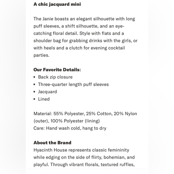 Tuckernuck + Hyacinth House Red & Purple Jacquard Janie Dress | L | Rare | NWT - Picture 9 of 13